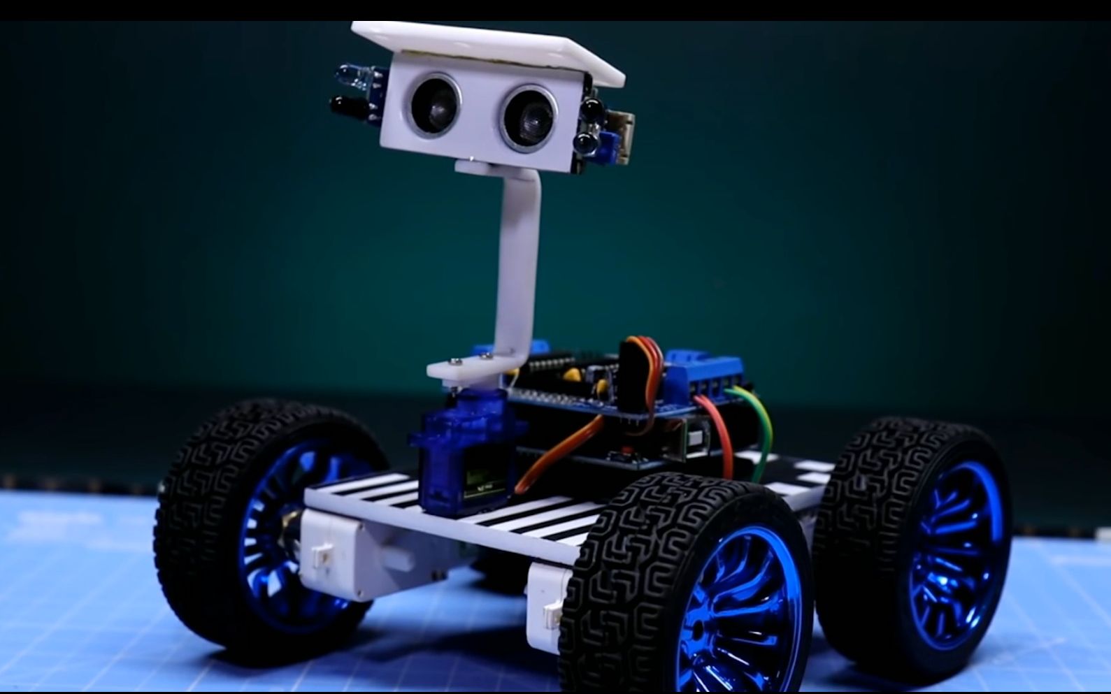 【转载】如何做一台自动跟随小车（arduino）