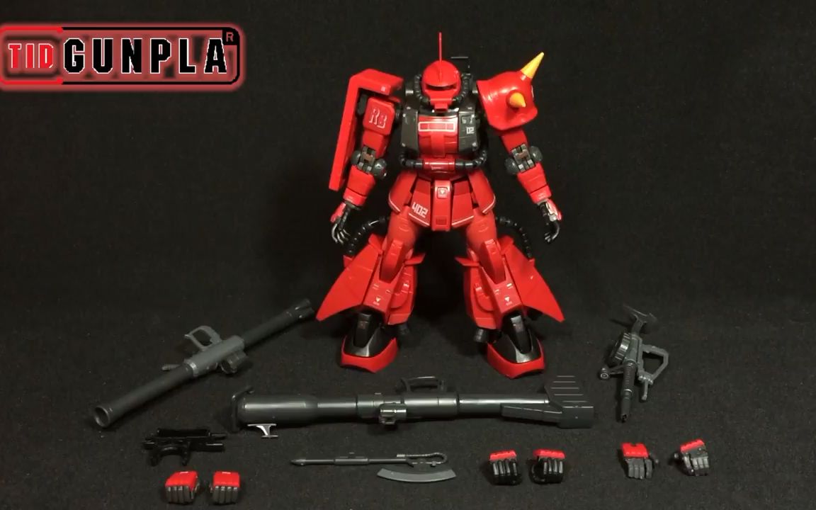 【模型速组】【tid-gunpla】rg ms-06r-2 真红闪电 强尼红扎古(纯搬运