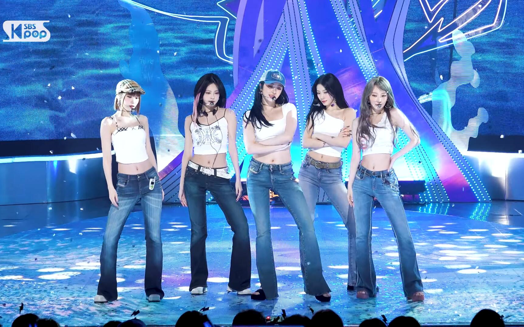 【LE SSERAFIM】CRAZY + 1-800-hot-n-fun 打歌舞台+4K直拍 240901 人歌