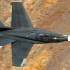 F/A-18战斗机 星战峡谷 低空飞行