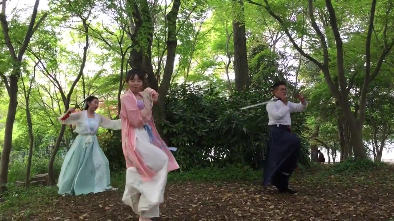 秋霞圃舞剑