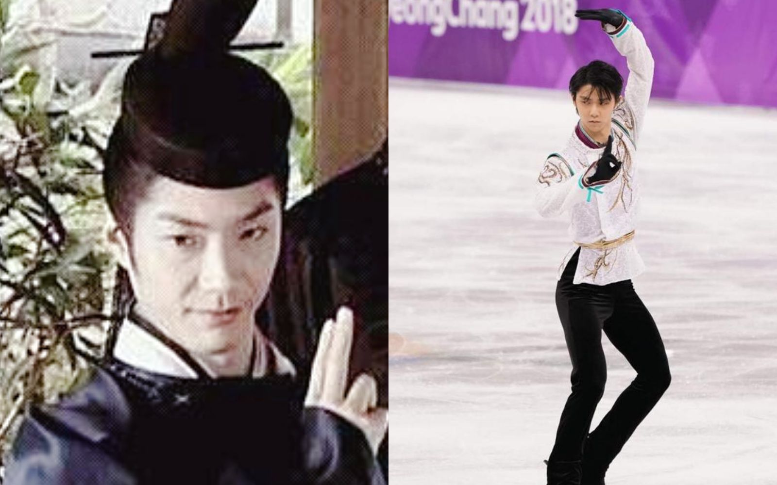 【阴阳师】野村万斋×羽生结弦
