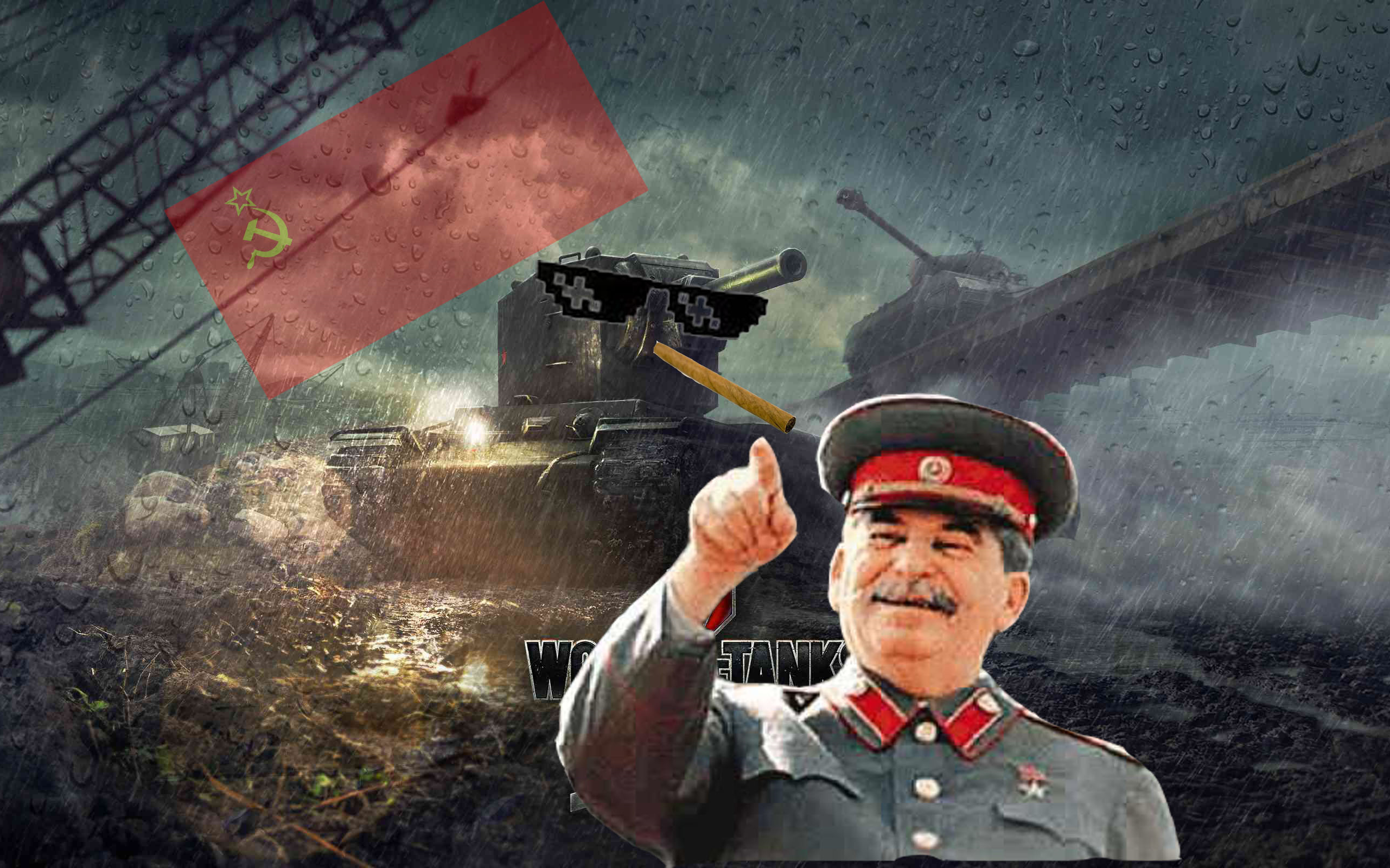 【wotb】在斯大林的光辉下—kv-2秒杀,信仰炮合集