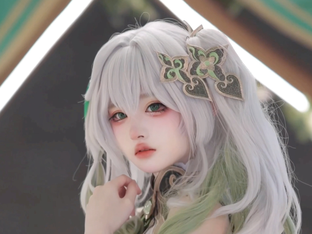 原神嘉年华遇到花车上的纳西妲了哎！