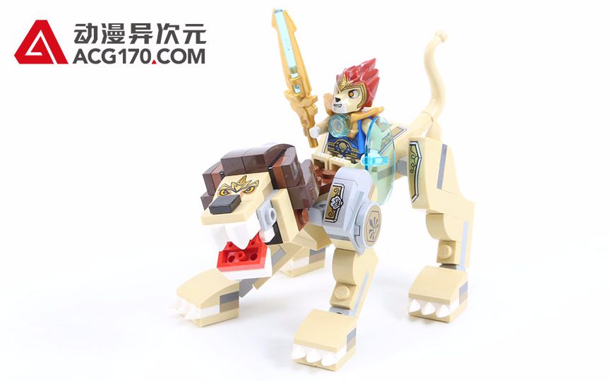 动漫异次元乐高lego气功传奇70123金狮神兽