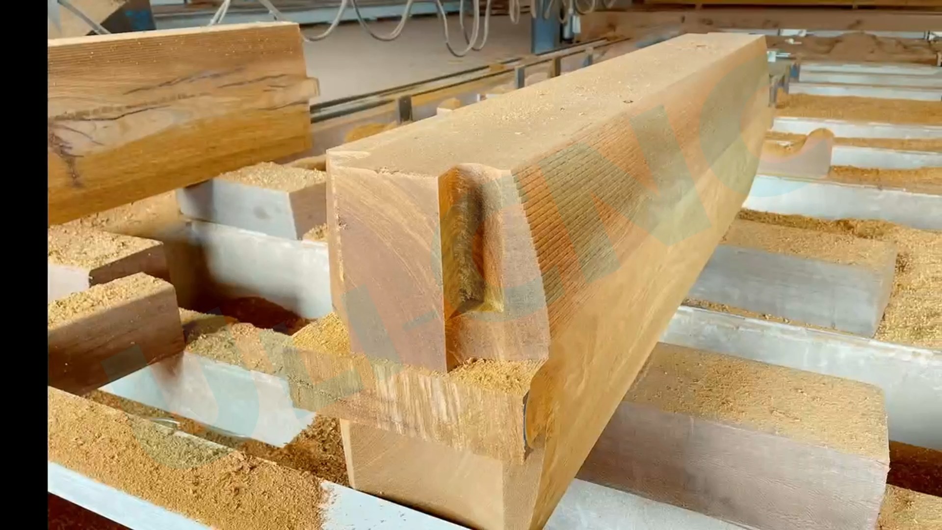 原力木工五轴加工中心 大型古建加工中心 木工五轴雕刻机