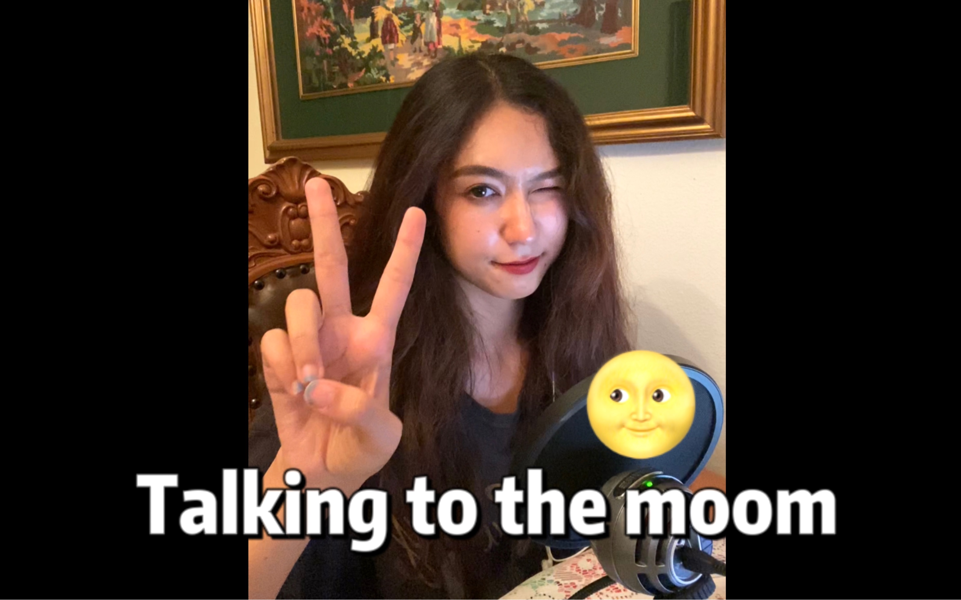 Talking to the moon 翻唱