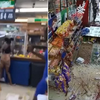 美黑人女子洗劫式打砸亚裔店铺 暴怒掀货架没人敢上前 真相让人无语
