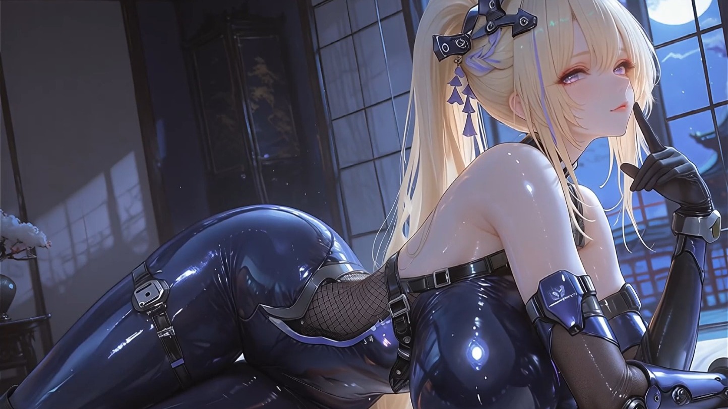 动态桌面：紧身兔女郎