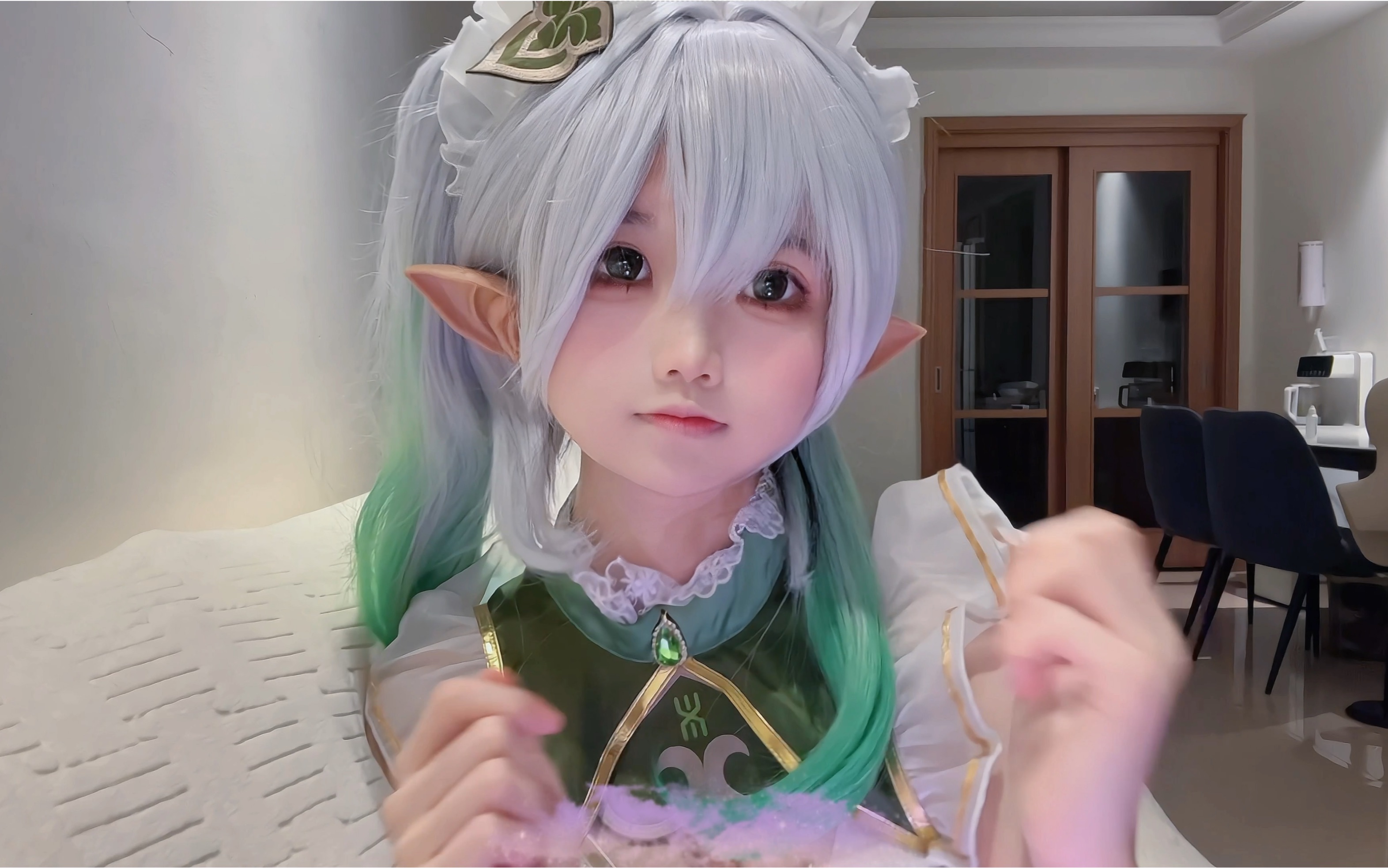 Starting today, I'm your girlfriend.