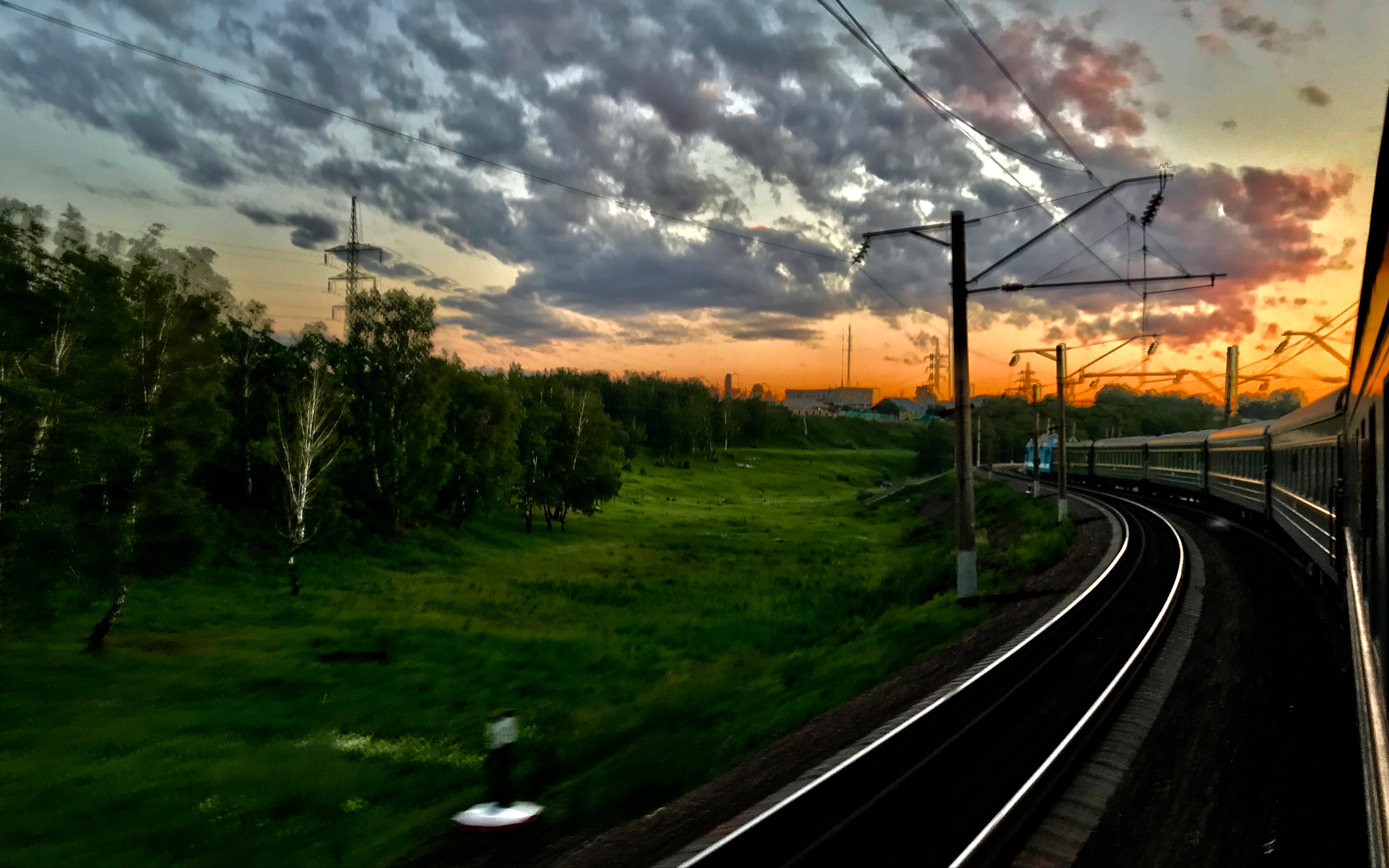 北京开往莫斯科K3列车沿途风景就能赚回票价