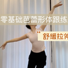 零基础芭蕾形体——全身拉伸 ，伴着钢琴曲，消除一天的疲惫吧