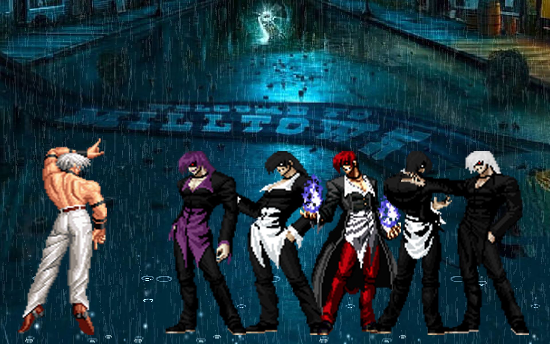 魔改boss大蛇vs邪恶八神队