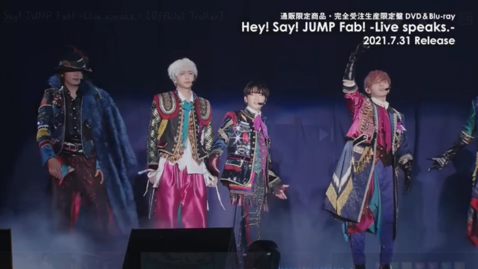 Hey!Say!JUMP Fab! LIVE speaks “限定盘”-哔哩哔哩