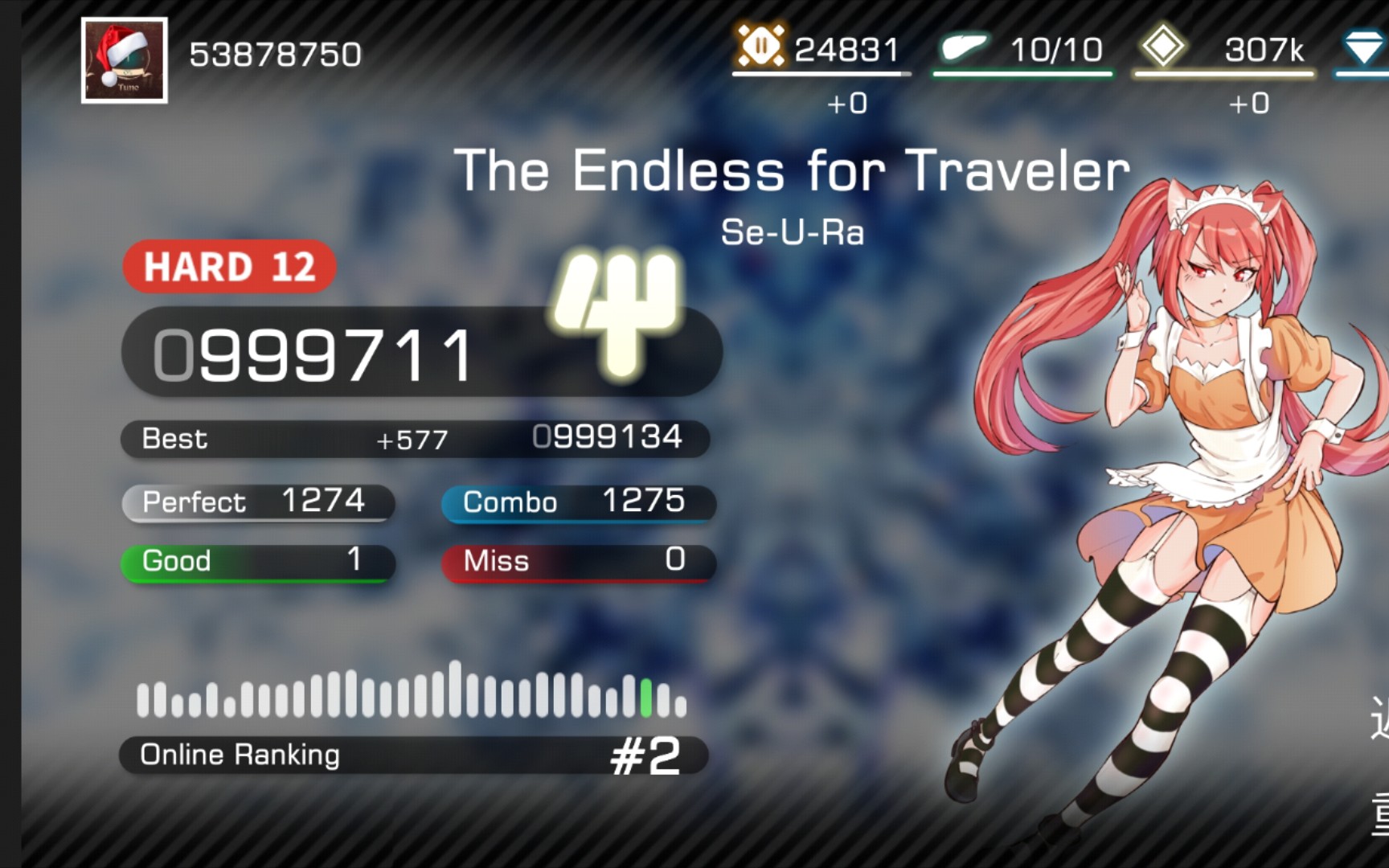 traveler stand aloof（hard11）Ω_哔哩哔哩_bilibili