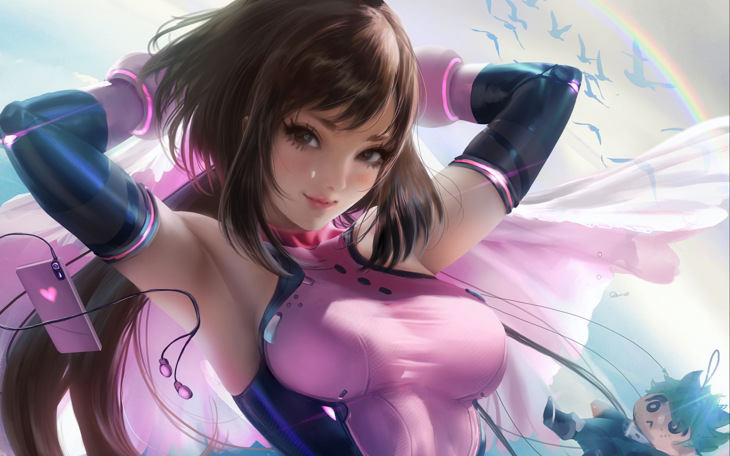 【板绘】sakimi chan作品91期绘画教程ps绘画过程