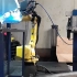 iROB_FANUC机器人焊钢结构 发那科机器人 自动焊接机器人 宾采尔机器人焊枪