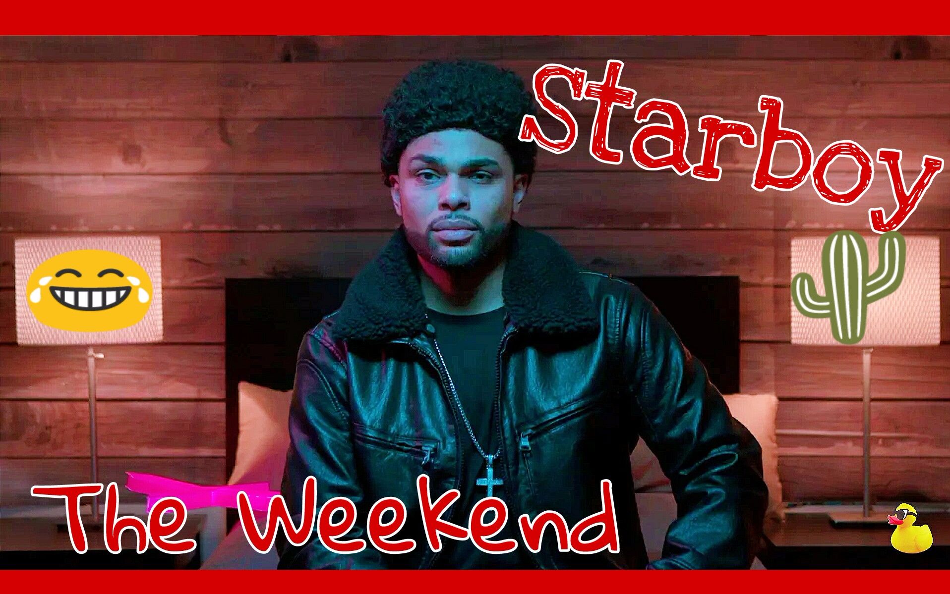 超搞笑【 恶搞盆栽精 stayboy新单 mv 】the weeknd
