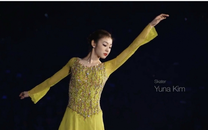 2014 all that skate kim yuna "send in the clowns"