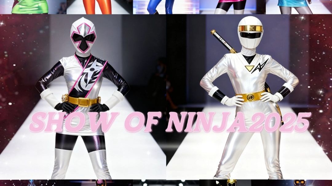 【AI视频】女忍T台秀(忍者白/破里剑蓝/白忍者/桃忍者/风之静香/花之女忍五人众/绿忍者/哈萨兹琴)