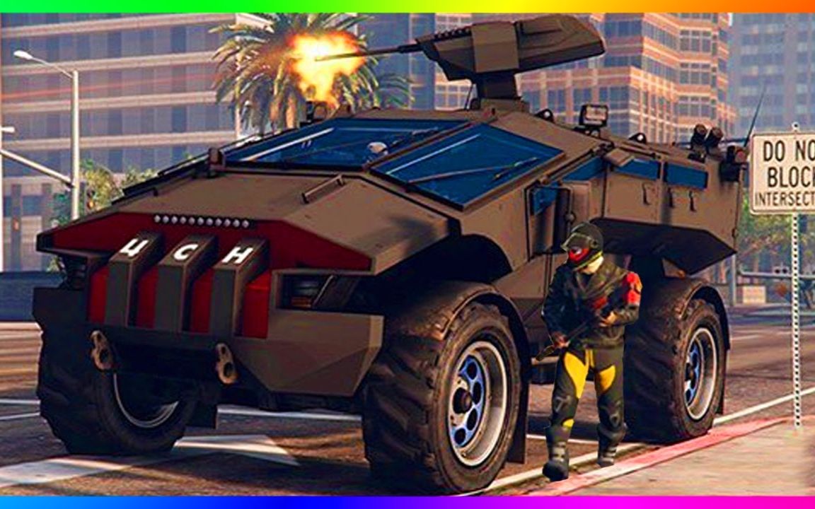 gta5(预测)军事dlc隐藏军车,新的大功率武器[生肉]