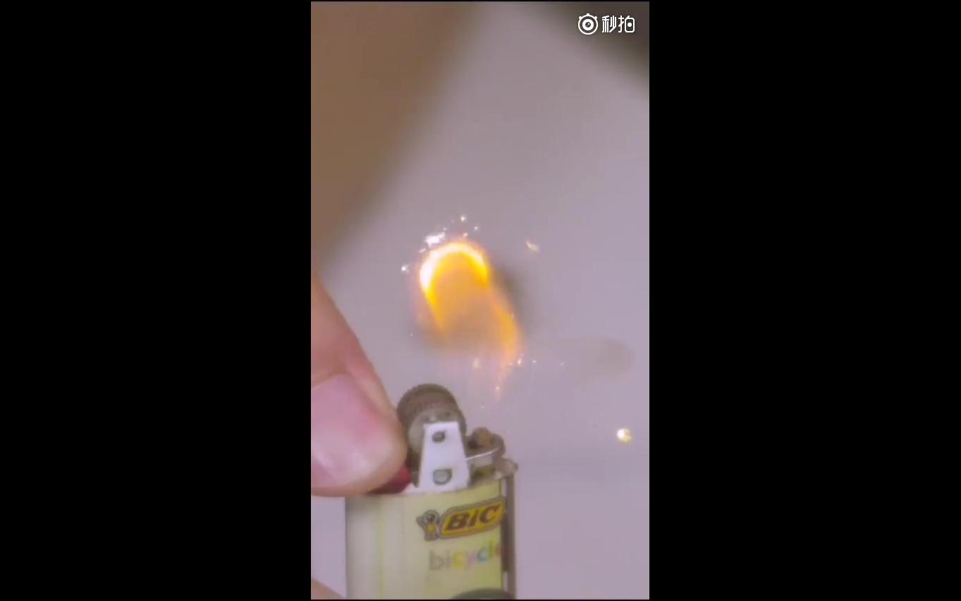 4500帧高速摄像下的打火机!