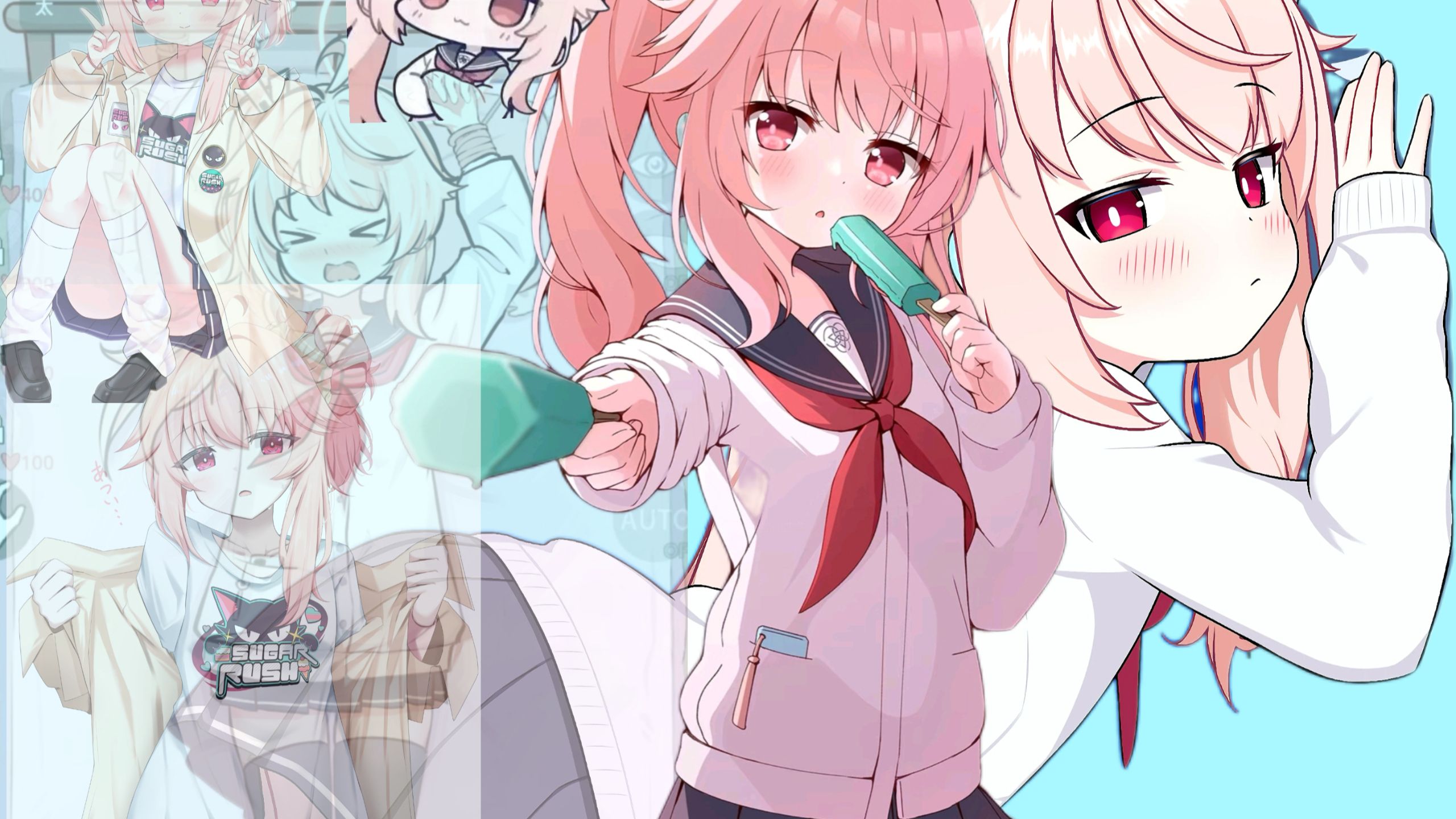 蔚蓝档案同人游戏【柚鸟夏】