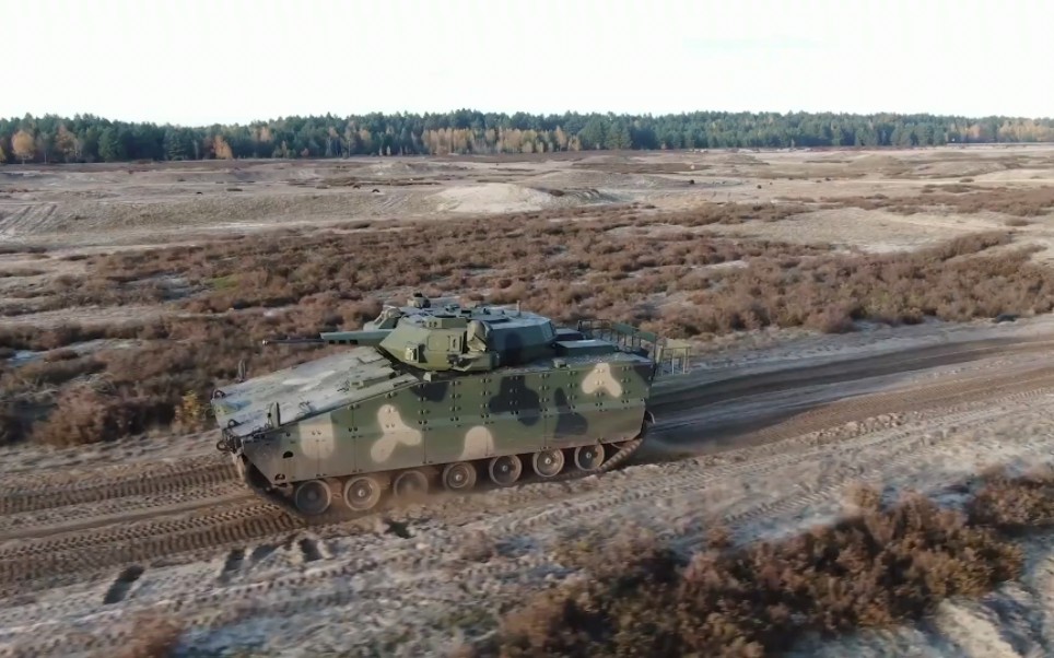 波兰陆军测试韩华防务 as21步战车