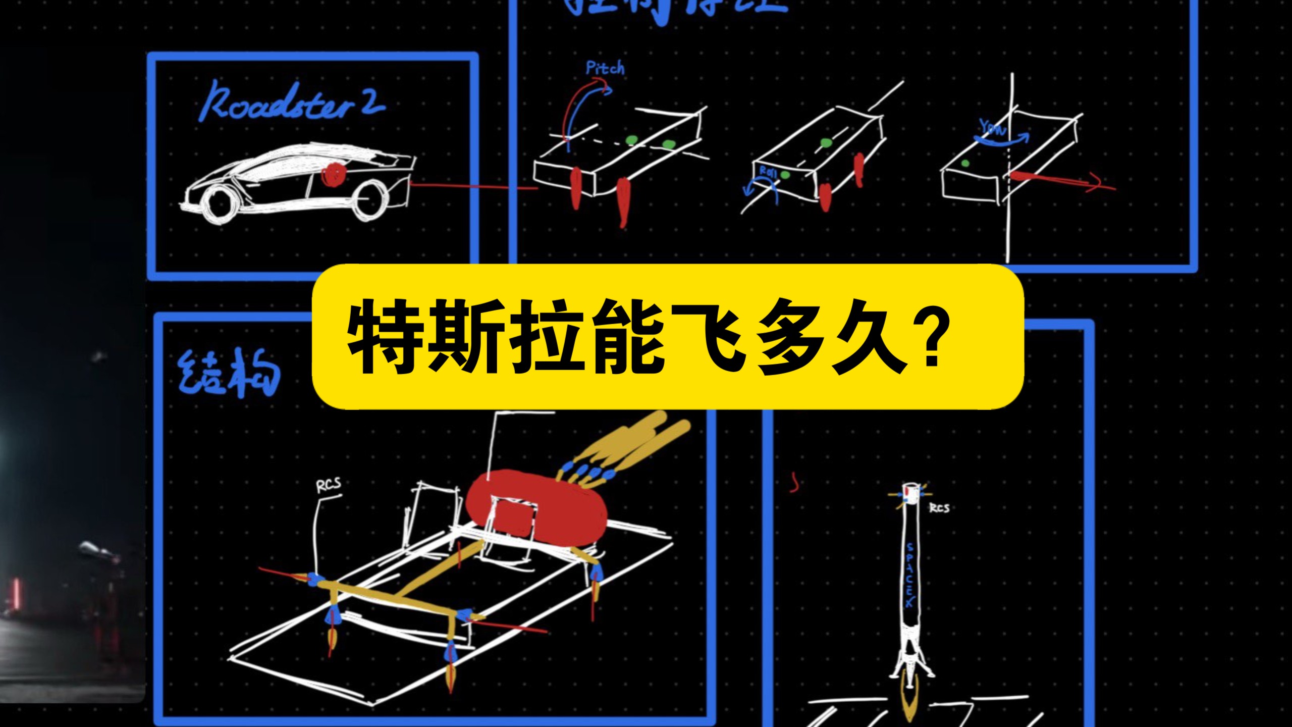 能飞多久？毫无价值？一口气讲完Roadster超跑！