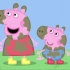 小猪佩奇：佩奇一家去放风筝，猪爸爸不小心弄飞了风筝