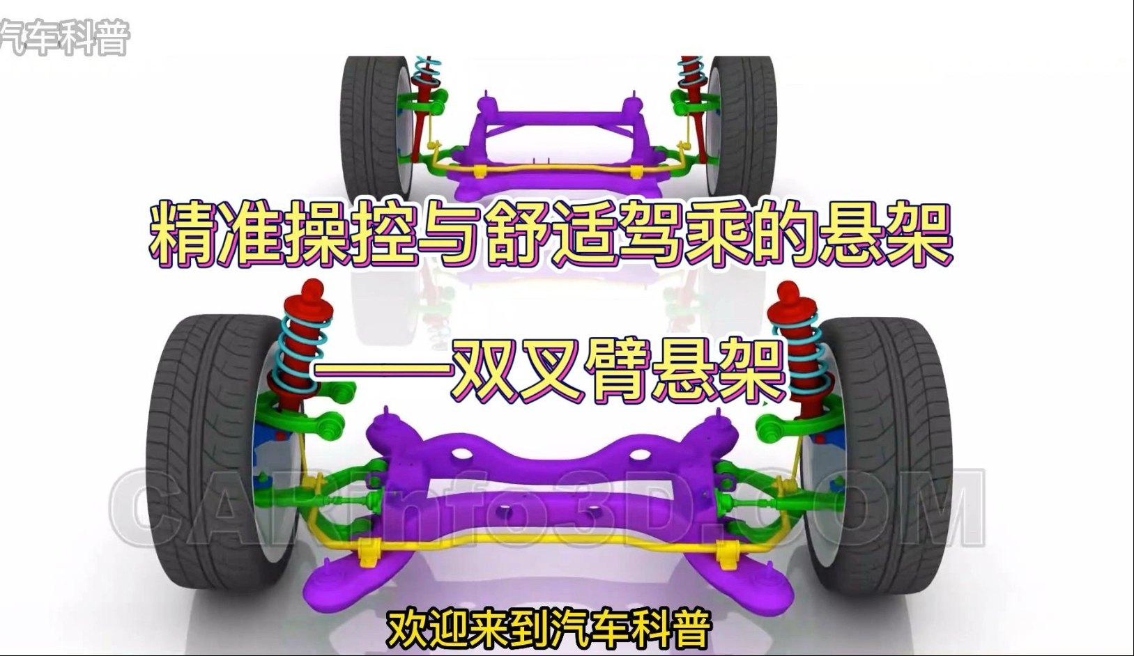 精准操控与舒适驾乘的悬架-双叉臂悬架
