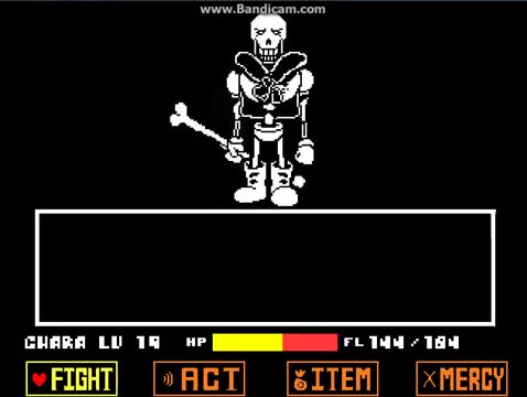 undertale 不可视的结局【全然不信papyrus音乐】