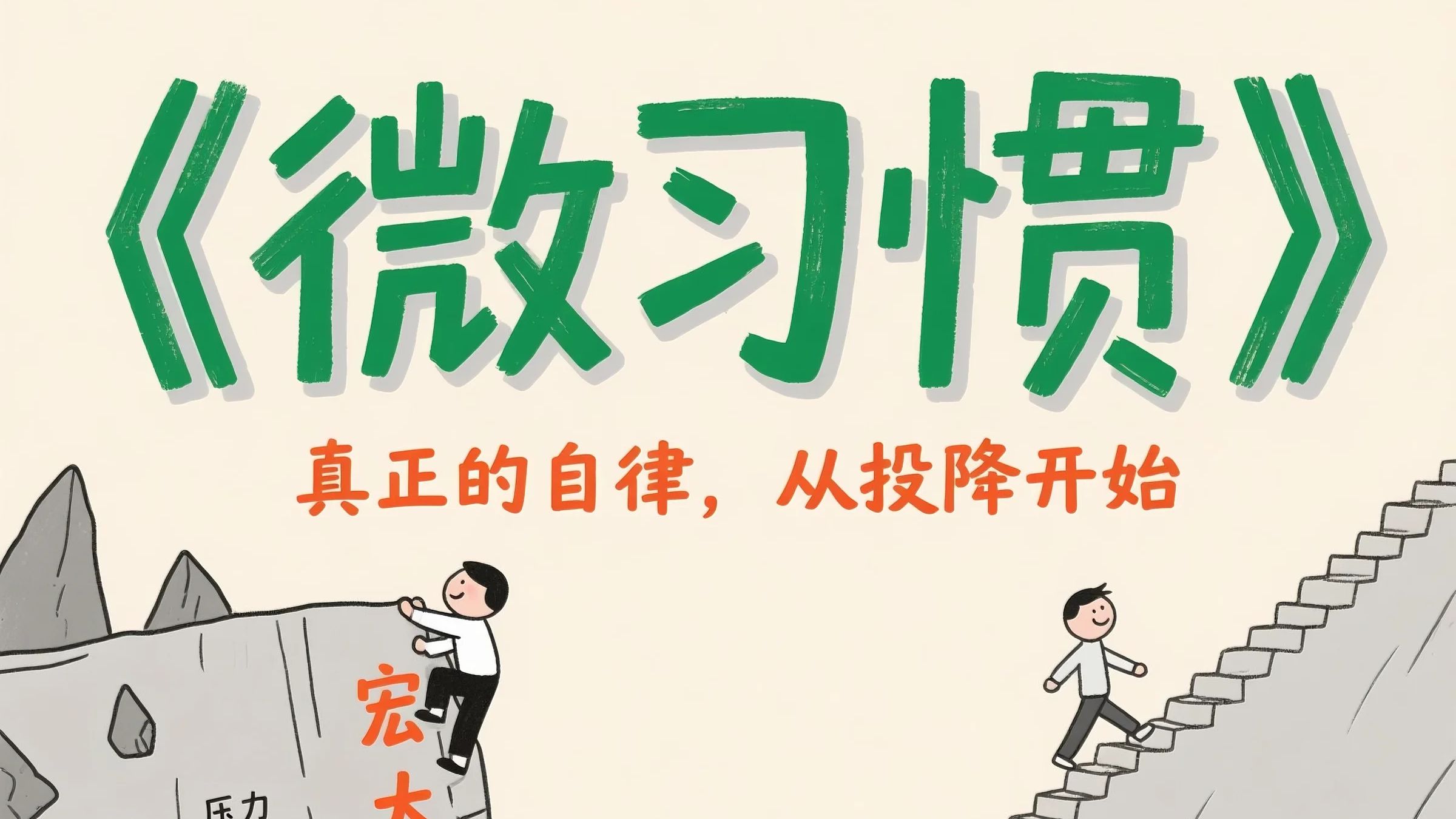 别再跟你的“懒惰”死磕了！读完《微习惯》，我才发现“跟自己的懒惰做朋友”，才是顶级自律！