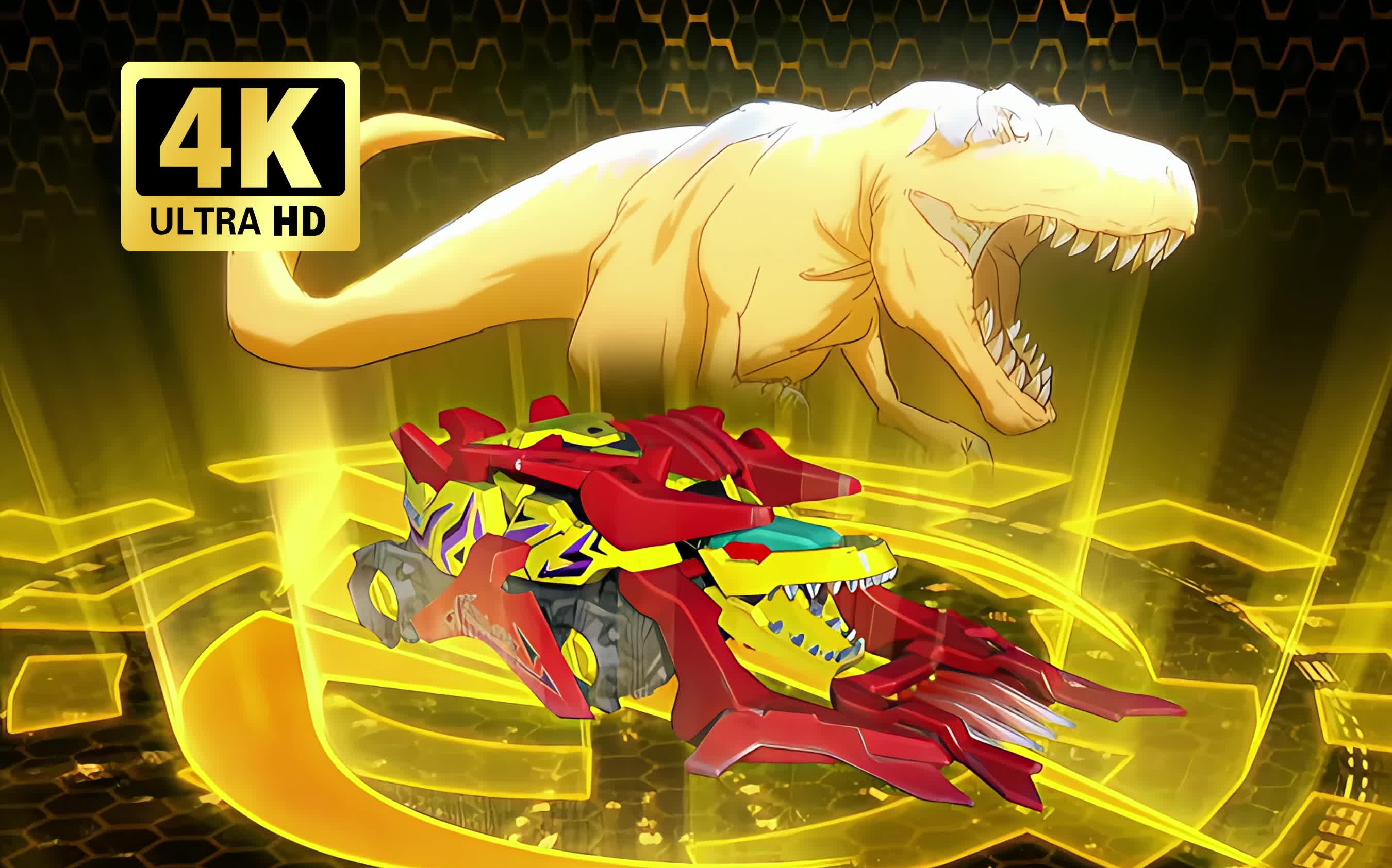 【4K修复版120帧】机甲兽神 全代机甲合集！