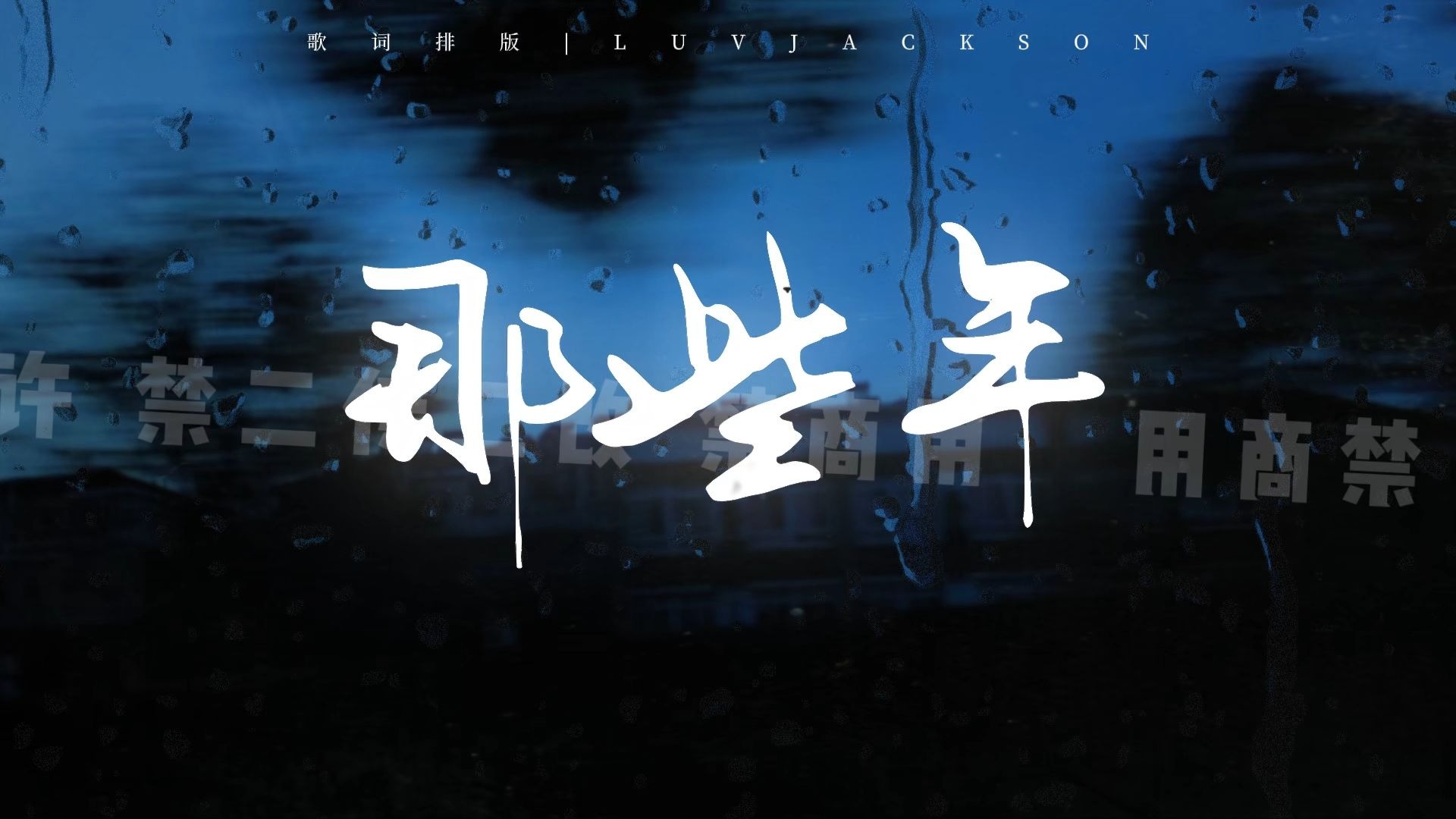 【那些年/动态大屏歌词】好想拥抱你 拥抱错过的勇气