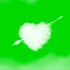 【绿幕菌】“一箭穿心”片头片尾绿幕素材（无水印）