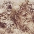 达芬奇--素描手稿，感受一下文艺复兴时期大牛的功力