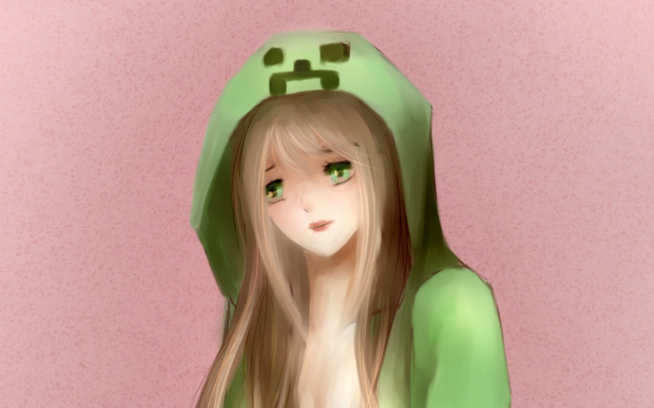 【sai】【minecraft】苦力怕娘请用力的炸死我吧