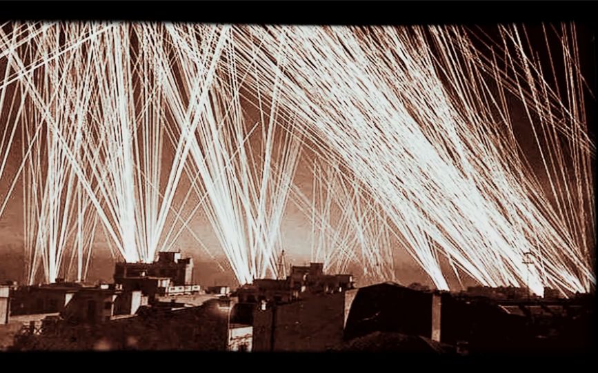 二战——轰炸德国德累斯顿 地面拍摄影像 高质量