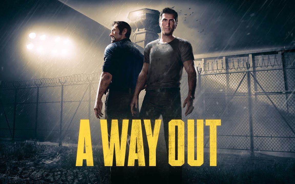 《逃出生天(a way out)》花花&笨笨双人游戏实况