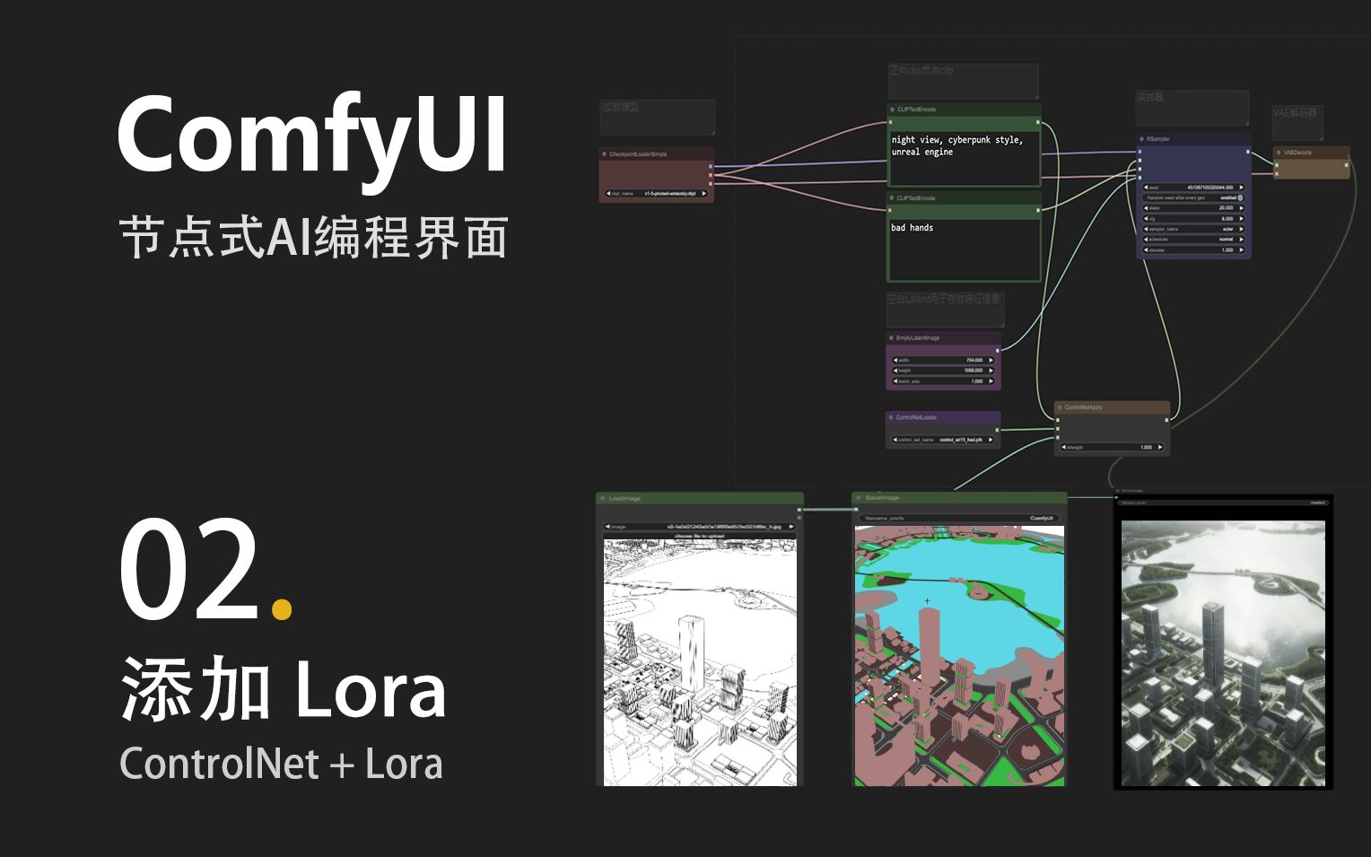 Stable Diffusion未来：comfyui，controlnet预处理器节点整合插件整合包