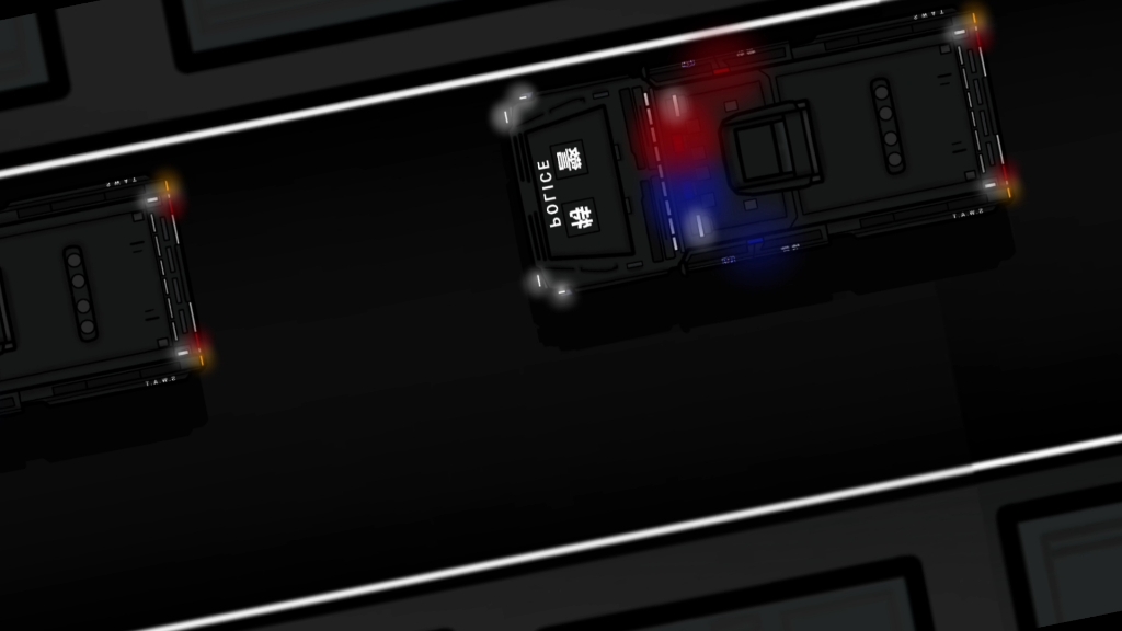 《恐怖电影结尾出现警笛声时》