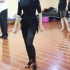 北京拉丁舞培训 艺考生冯悦同学，桑巴舞慢节奏抖胯练习