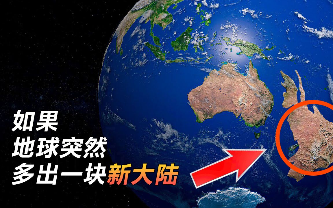 科学探秘，如果地球上突然出现一块新大陆，世界会怎样？