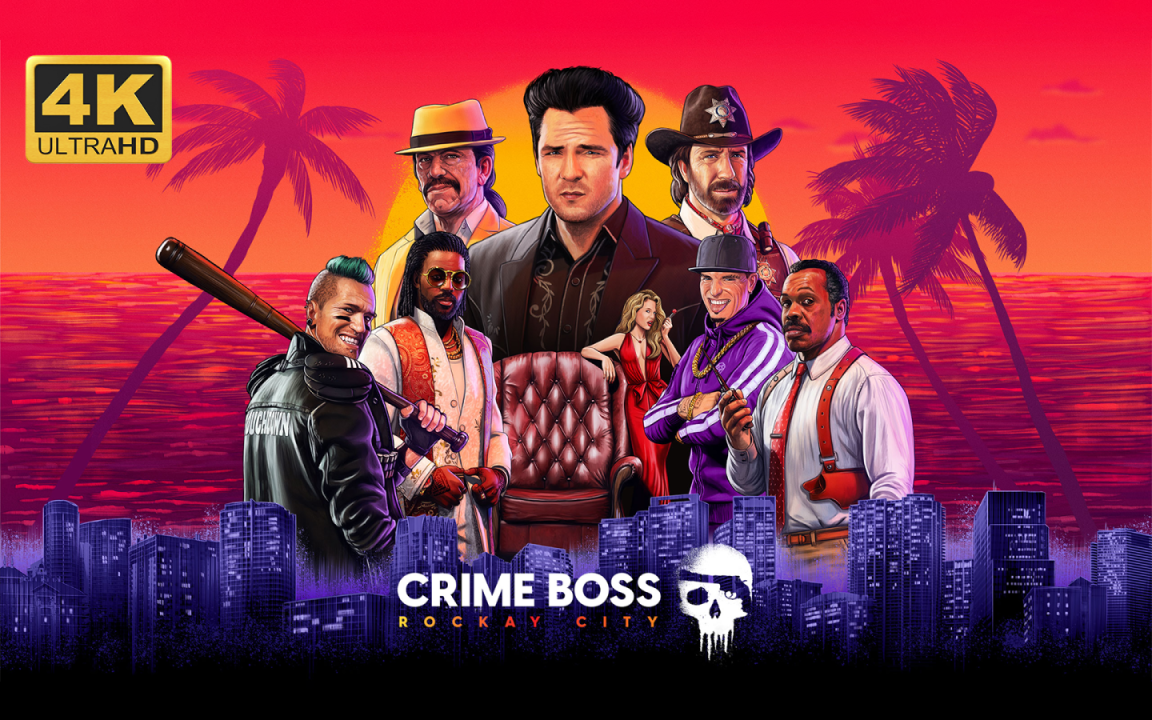 【法外枭雄：滚石城】4K 最高画质 全任务 全剧情流程通关 帮派犯罪射击游戏 - Crime Boss：Rockay City【完结】