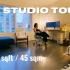 极简主义公寓 | 旧金山45平方米studio | 小户型收纳好物推荐！studio如何分区？温馨又cozy的独居公寓 