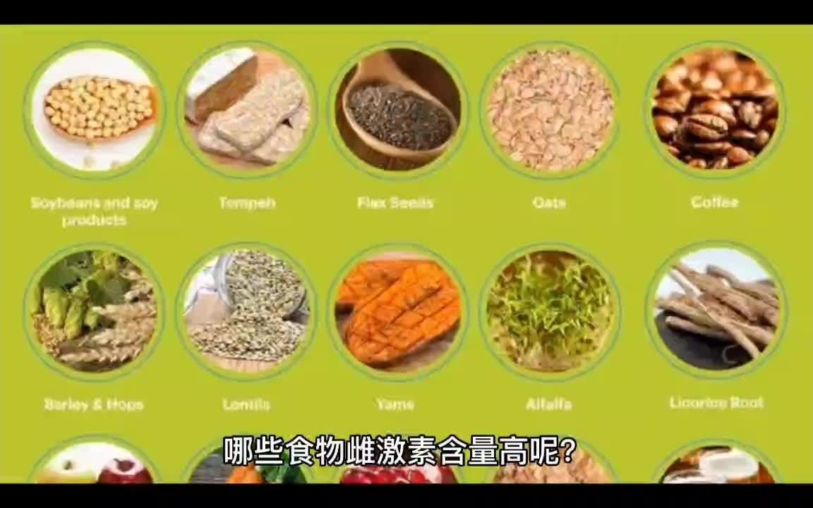 哪些食物雌激素含量高呢？