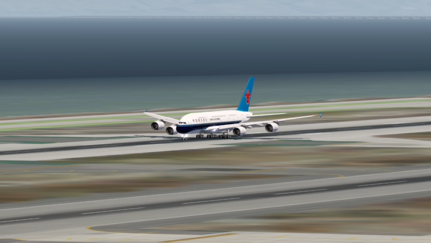 以此视频纪念南航a380