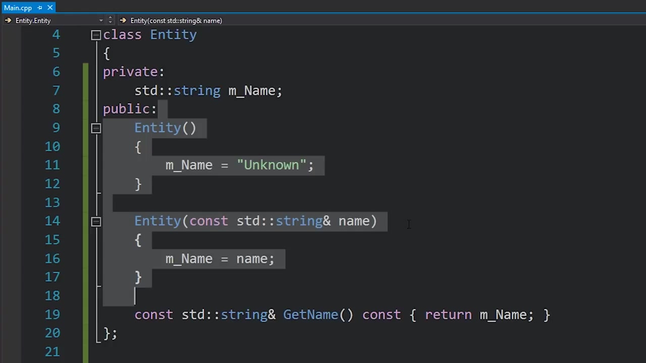 36.Member Initializer Lists In C++ (Constructor Initializer List)_哔哩哔哩 ...