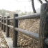 江西仿树皮栏杆多少一米，仿树皮护栏施工队安装价格
